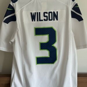 Nike NFL Seattle Seahawks Russell Wilson Authentic On Field Jersey Size Large